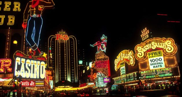 à Las vegas