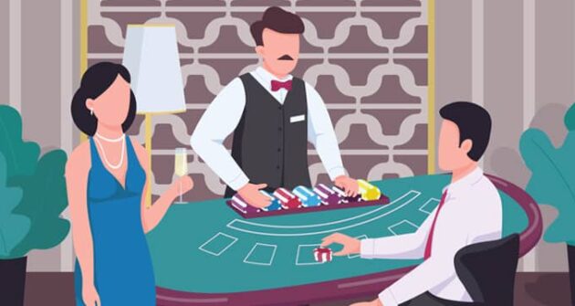 croupiers de casino