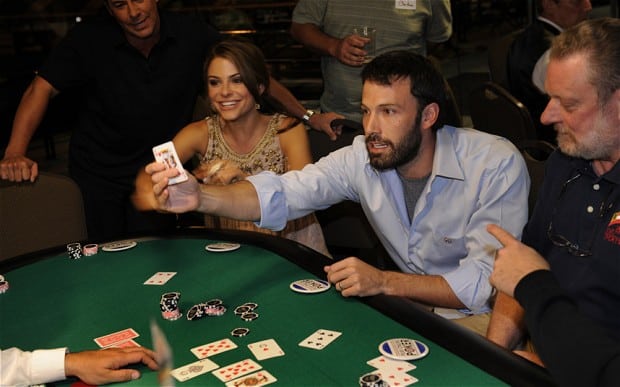 ben affleck joue au blackjack